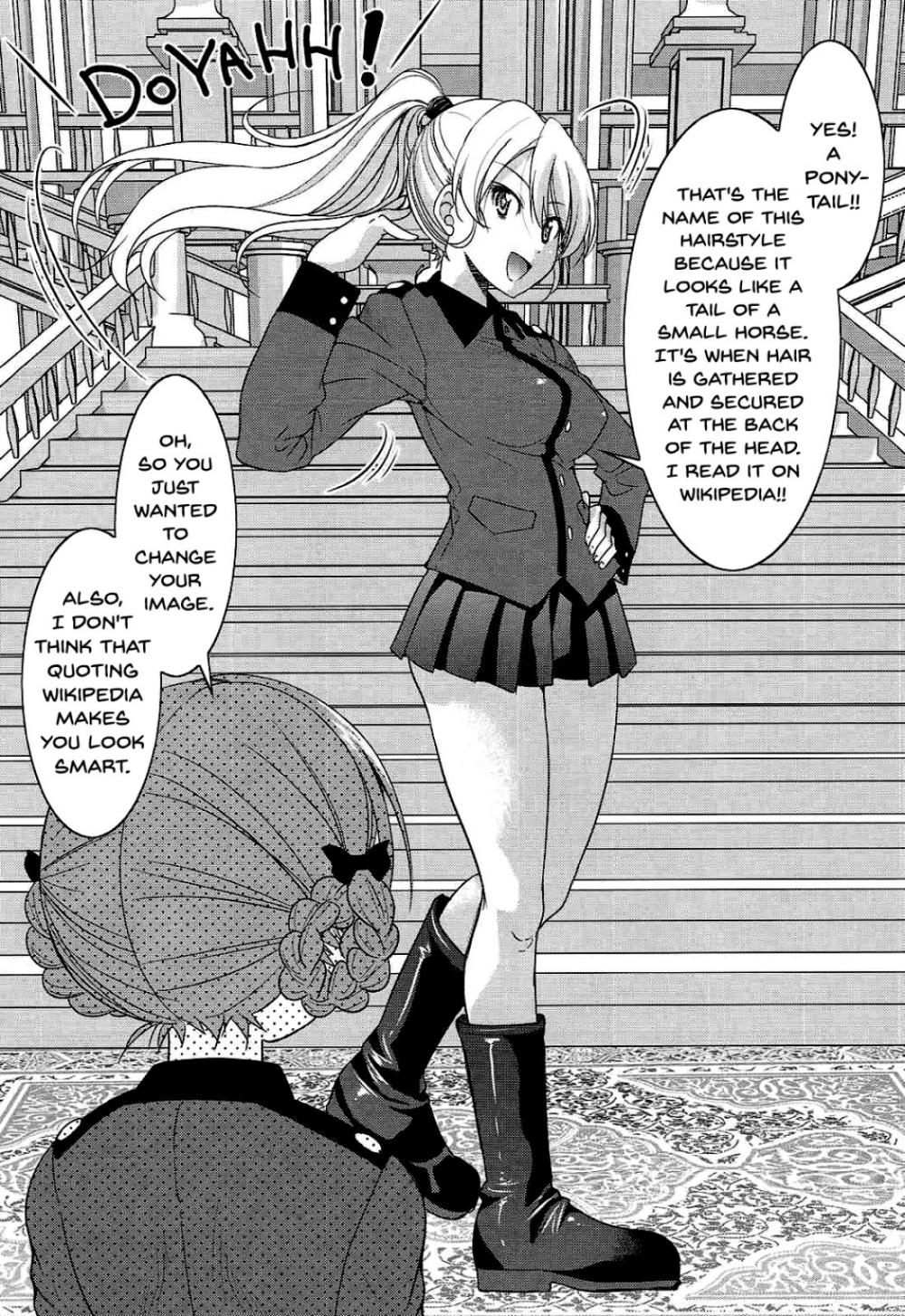 Hentai Manga Comic-Darjeeling-sama's Ponytail-Read-5